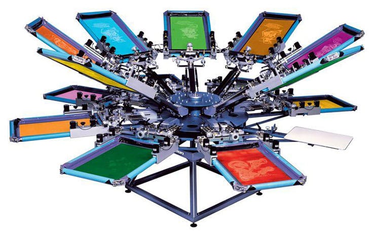 graphic tee printing machine