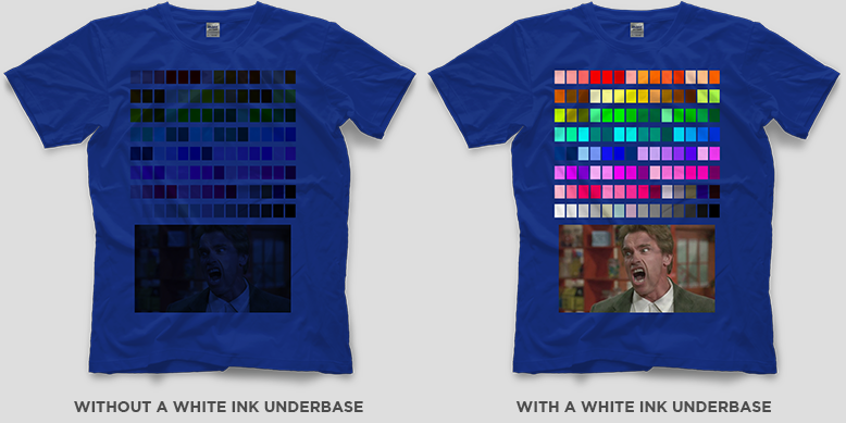 royal blue color t shirt