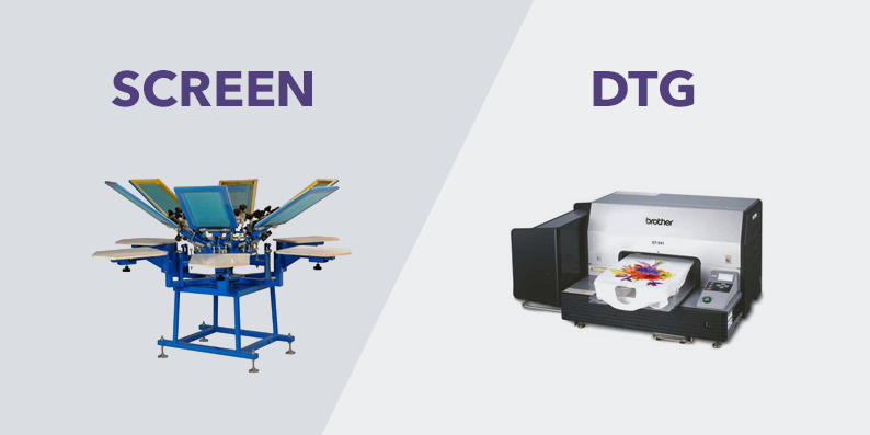 dtg vs silk screen